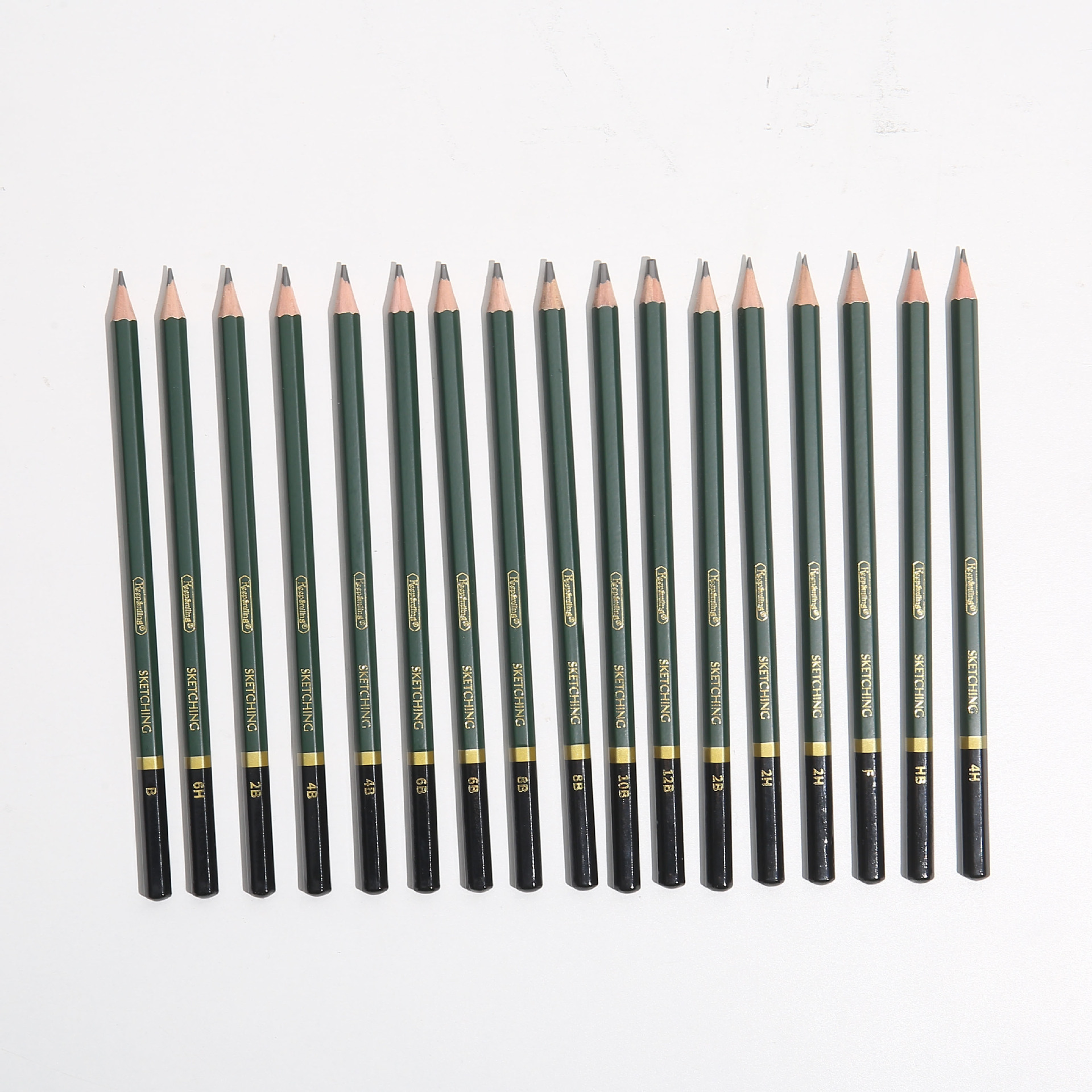 Picture of Manufacturer Wholesale Sketch Painting Special Set 42 Pieces Beginner 2B Sketch Pencil Wooden Color Lead Art Supplies