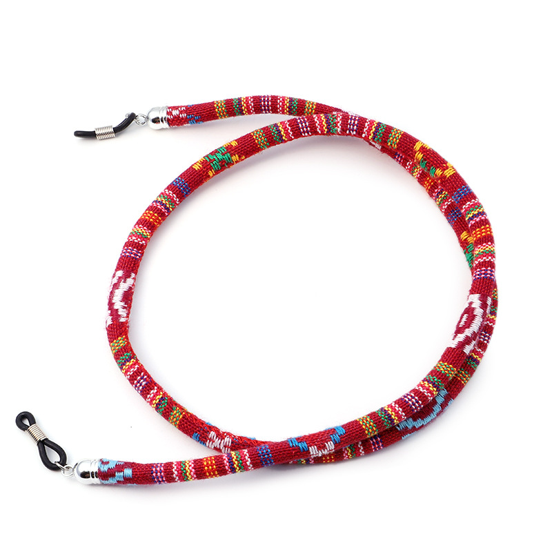 Picture of Color thick cotton glasses rope national style glasses belt cross-border anti-drop glasses rope 0.6 color rope