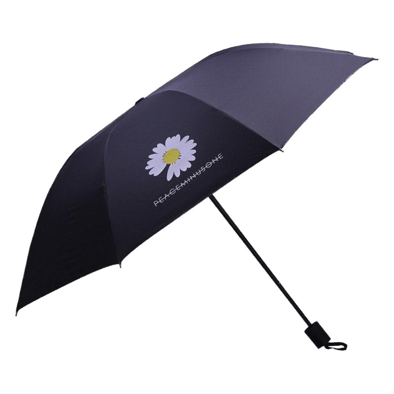 Manual Umbrella Large Double Umbrella Rain or Shine Parasol Women's Folding Umbrella Wholesale Custom Vinyl Sun Umbrella