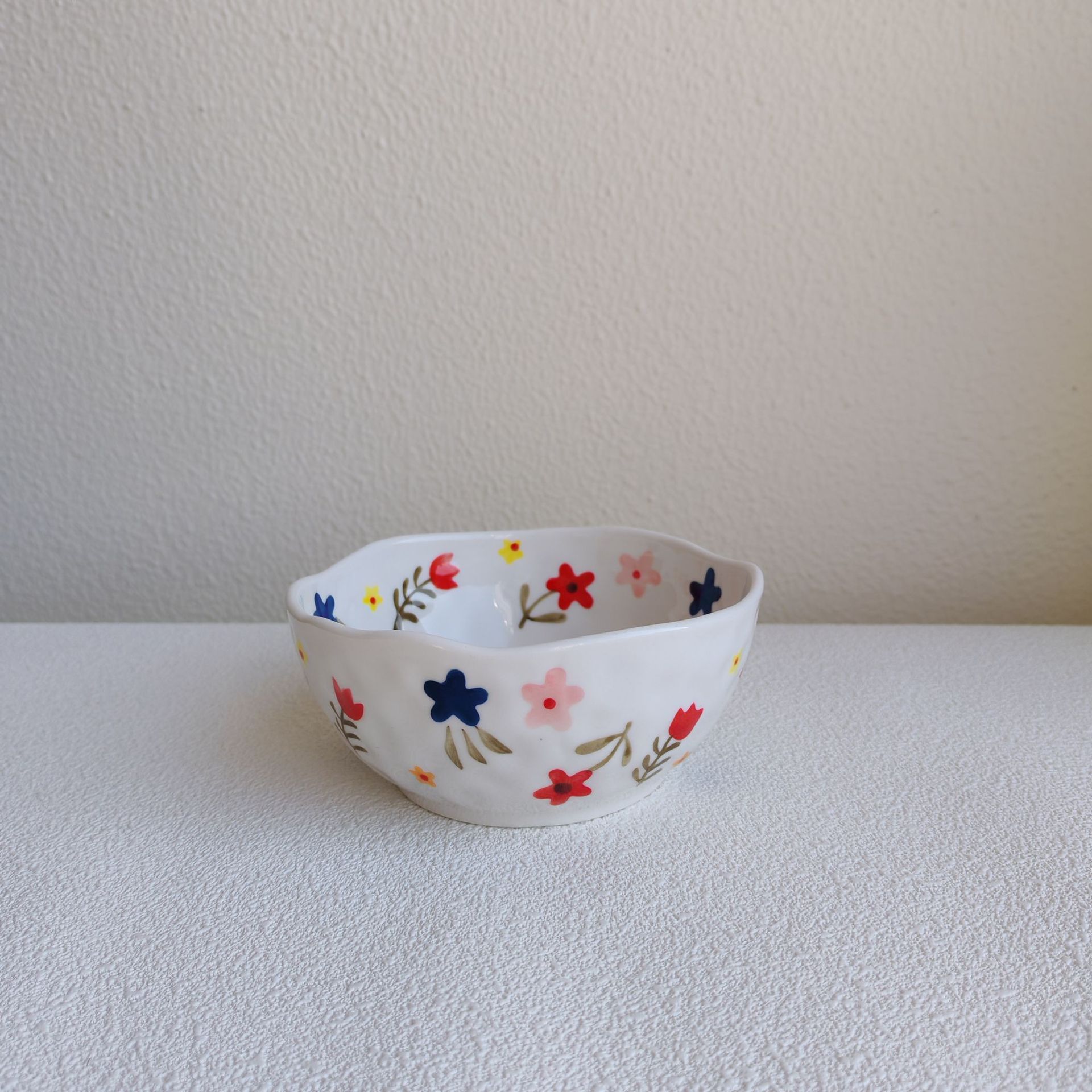 Picture of 5inch Ceramic Bowl Underglaze Color Hand-Painted Cute Fruit Bowl Dessert Bowl Restaurant Home Bowl Export to Russia