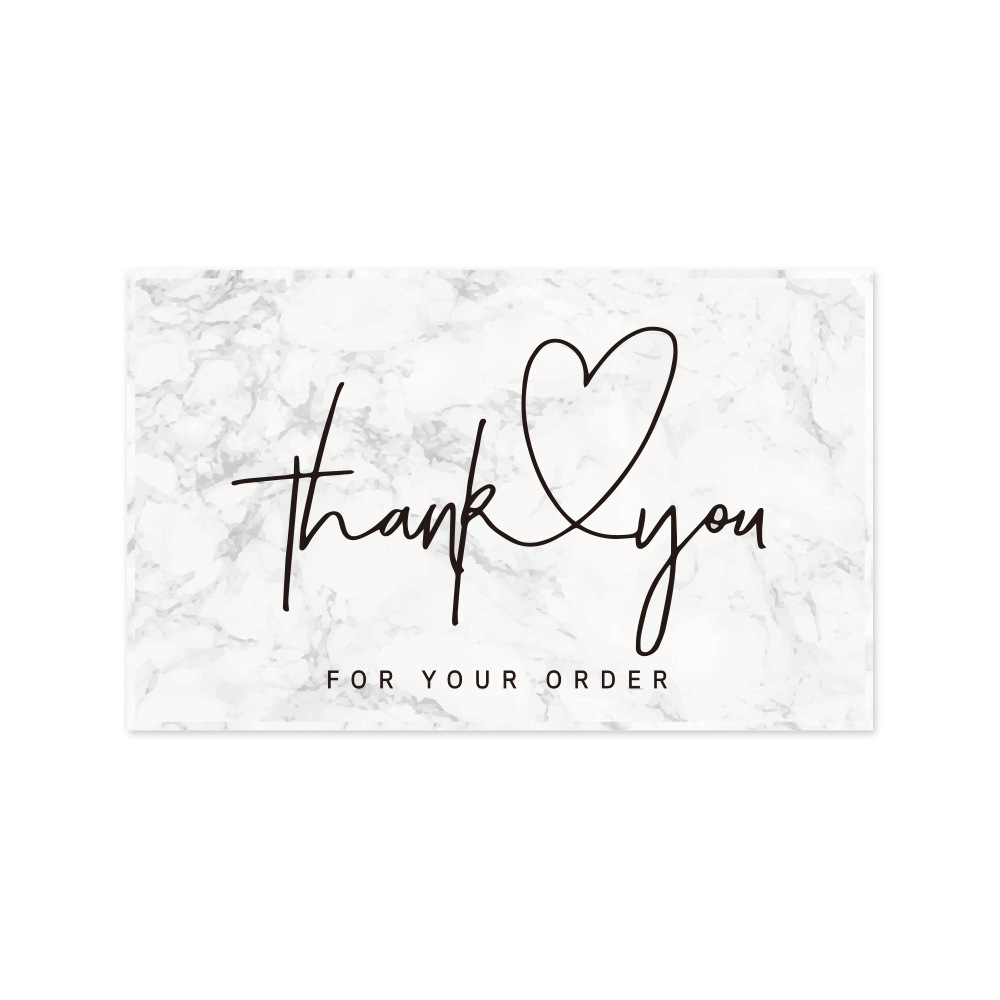 Picture of Amazon Cross-Border Wholesale Pink Thank You Card Coated Paper Card Thank You Gift Card Packaging Card