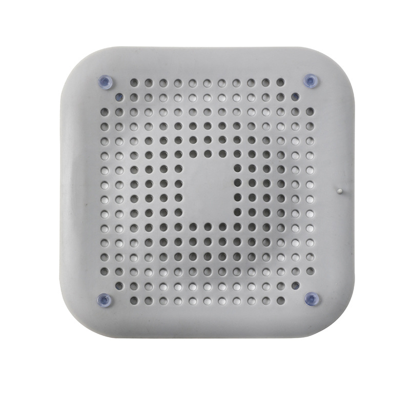 Picture of Sink anti-clogging silicone floor drain cover bathroom drain hair anti-clogging filter sewer filter