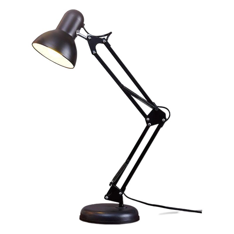 Plug-in wholesale American-style iron folding clip study and work export gift desk lamp LED eye protection desk lamp
