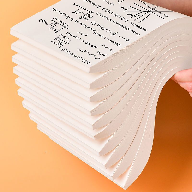 Picture of A4 Draft Paper Wholesale Thickened Draft Book Wholesale Students Take Paper Draft Calculus White Paper Book Exercise Book