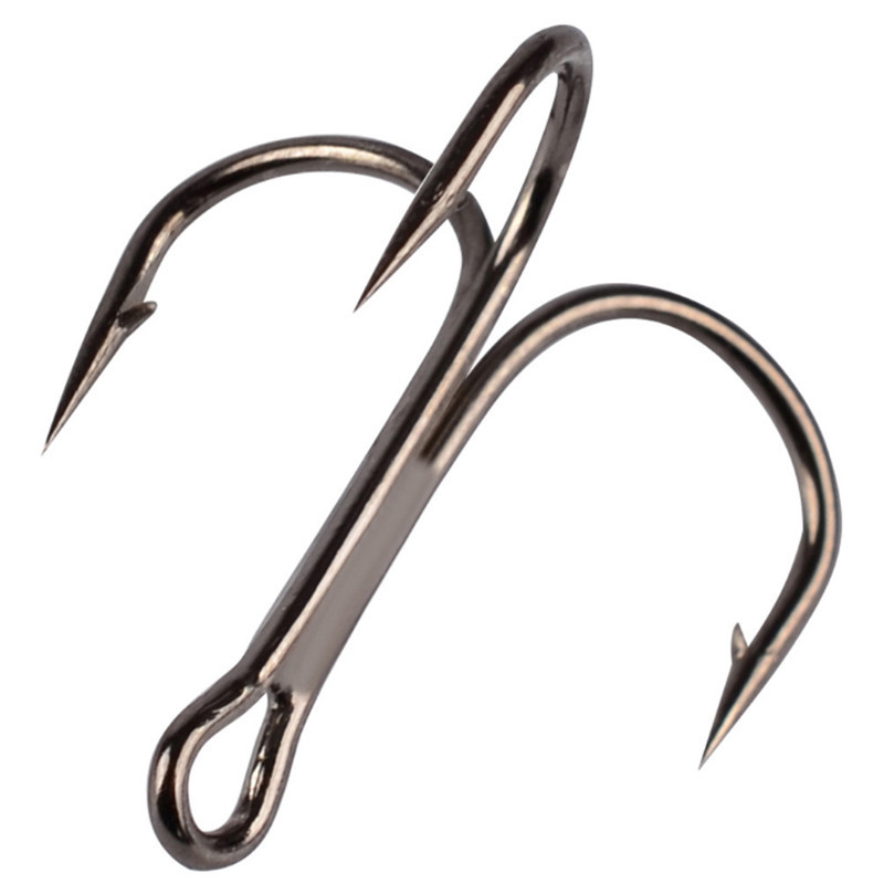 Picture of High carbon steel Luya hook three anchor hook three hooks 4 times reinforced anchor hook Luya hook three claw hook hook wholesale