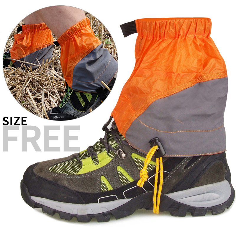 Picture of Outdoor Mountaineering Snow Cover Sand-proof Waterproof Tear-resistant Leg Cover Silicone-coated Nylon Hiking Leg Cover Lightweight Leg Cover