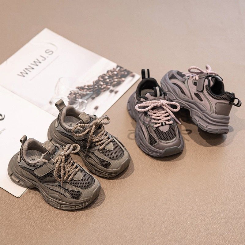Girls' sneaker Spring and Autumn 2025 New Children's Shoes Boys' Torre Shoes Explosions Zhongda Children's Casual Shoes Blast Street