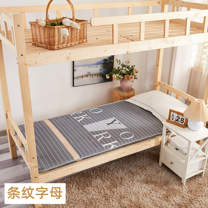 Picture of Student Dormitory Thickened Mattress Upper and Lower Bent Soft Mattress for Single Bed Foldable Nantong Mattress for Winter School