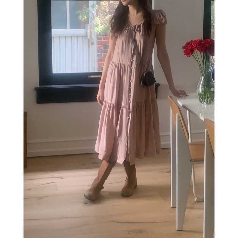 Chic Korean-style dress