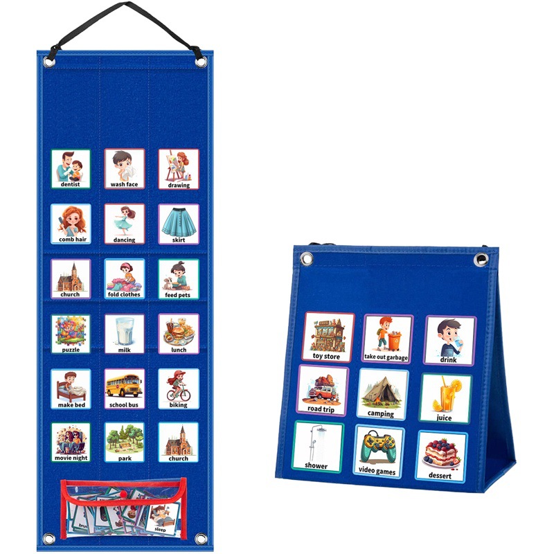 Kids Visual Schedule Calendar Work Schedule