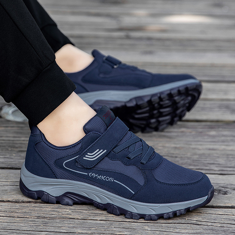 Old People's Shoes Autum Official Flagship Store Official Website Genuine Non-Slip Soft Sole Men's Parents' Middle-Aged and Elderly Walking Shoes