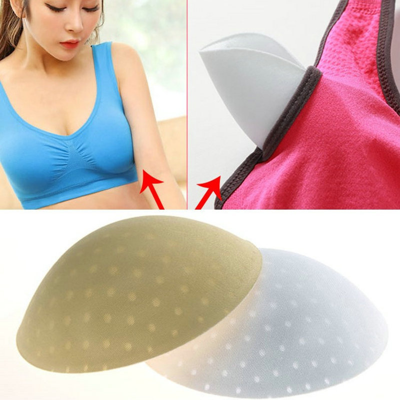 Picture of Brand Sports Yoga Clothing Breathable Chest Pad Insert Gymnastics Dance Chest Wrap Underwear Change Chest Pad Perforated Lock Edge