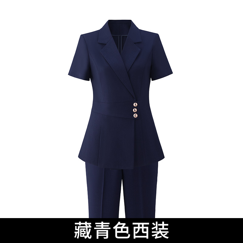 Picture of High-end professional suit suit women's summer fashion temperament goddess Fan Sales Department hotel front desk work clothes formal wear