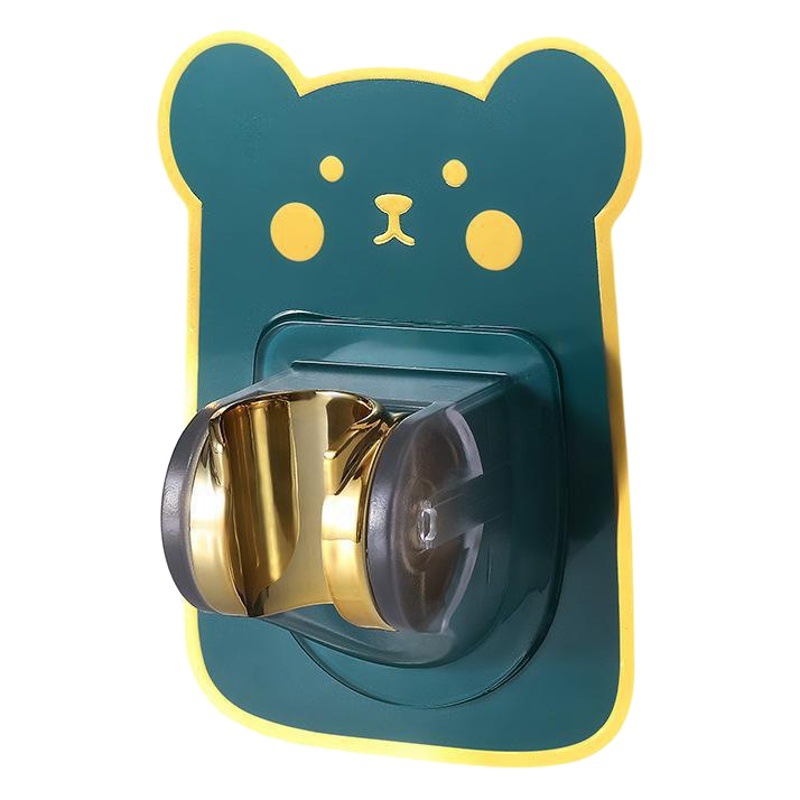 Picture of Punch-free bathroom shower bracket universal adjustable fixed shower head artifact nozzle hanging seat Wall seat bottom wholesale