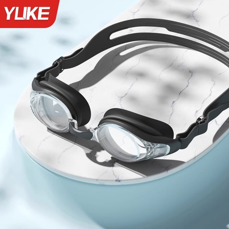 Picture of Swimming goggles women HD waterproof anti-fog myopia Degree Men's professional swimming glasses diving equipment wholesale