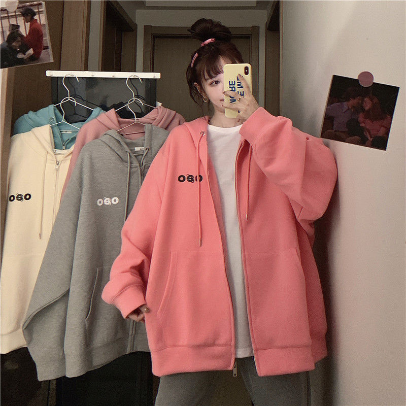 Antique Style Cardigan Jacket Sweater Women's Trendy Ins Spring and Autumn Thin Korean Style Street Loose Harajuku Lazy CEC Student