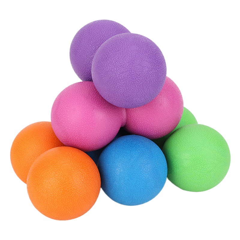 Massage Ball, Sole Muscle Relaxation, Fitness Neck Membrane Ball, Deep Relief of Shoulder and Neck Solid Yoga Peanut Ball