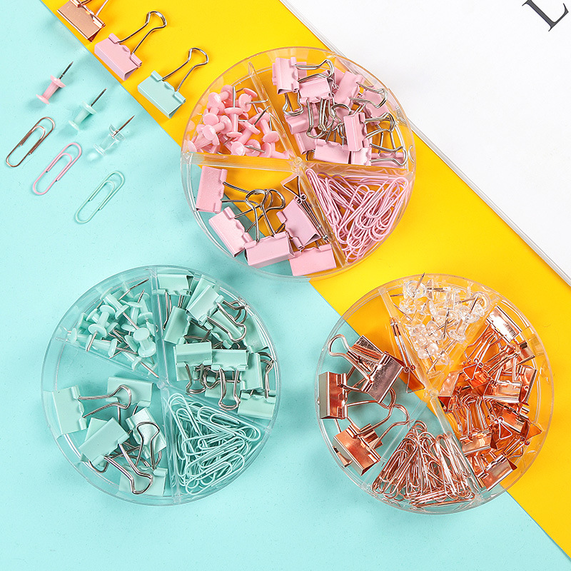 Dovetail clip long tail clip chicken tail iron clip file small clip book large office stationery iron clip examination paper wholesale