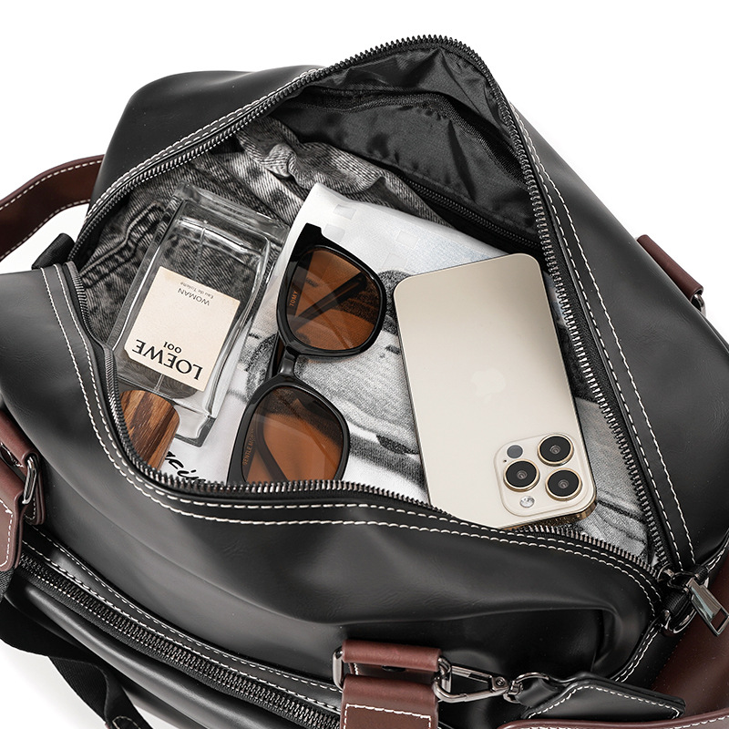 Picture of Spot wholesale high quality handbag light Business Men's portable briefcase leisure travel file computer satchel