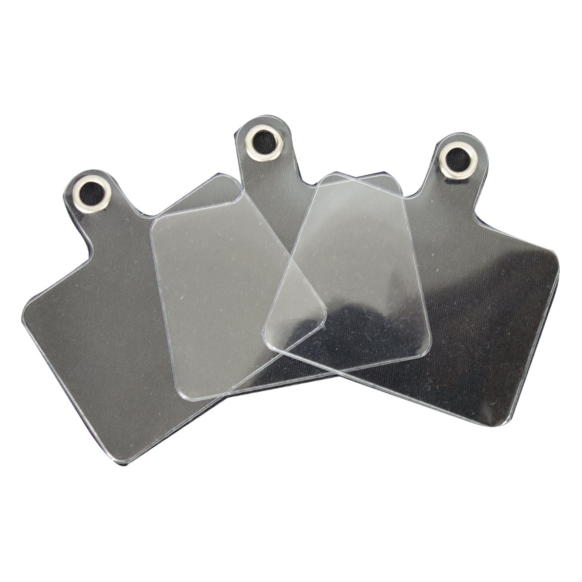 Mobile Phone Case Transparent Card Sticker with Hook Gasket Anti-loss Hole-free Lanyard Charging Product Fixed Thick Transparent Fixed
