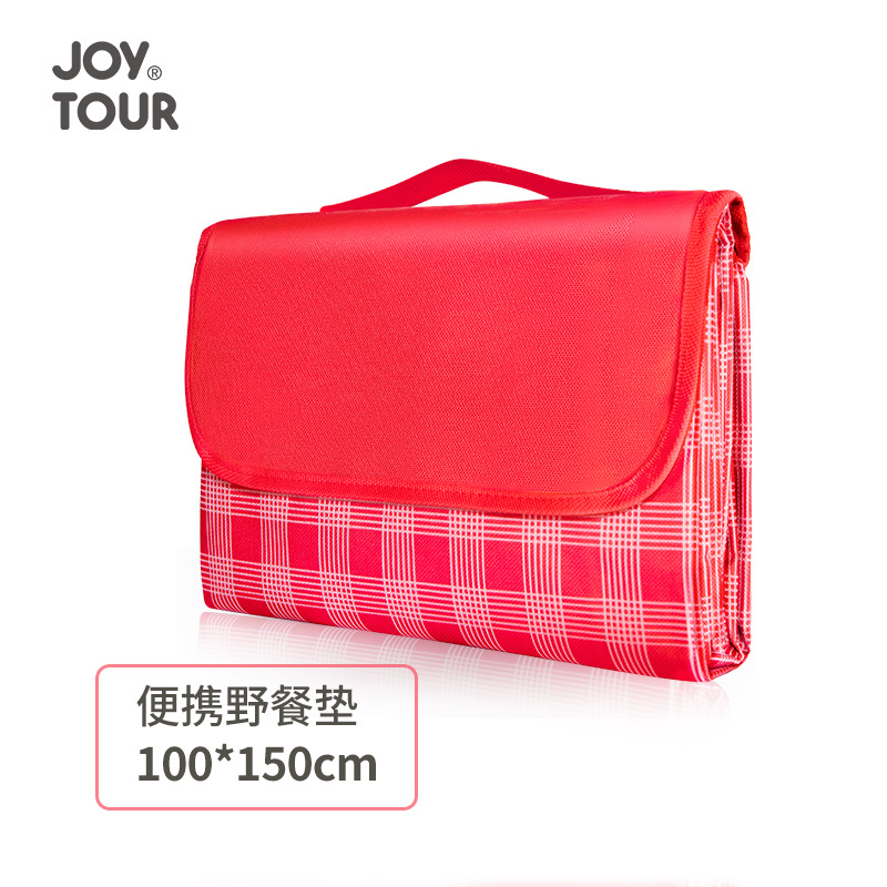 Picture of Outdoor Portable Folding Picnic Cloth Beach Mat Thickened Moisture-Proof Mat Oxford Cloth Picnic Mat Spring Excursion Mat