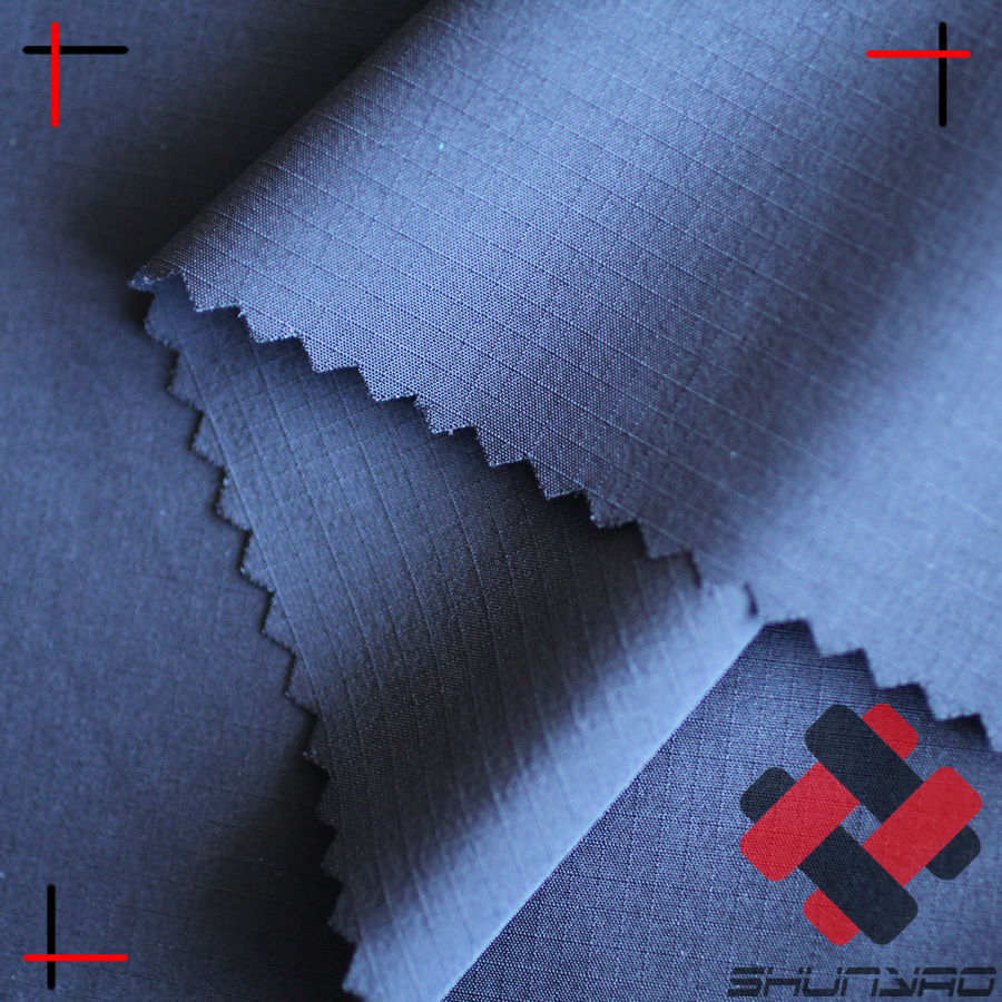 Shun Yao nylon four-sided elastic plaid fabric matting 0.2 Plaid stretch nylon fabric