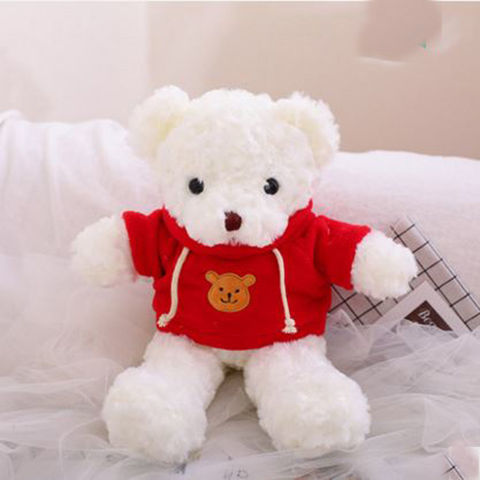 Picture of Sweater Teddy Bear Hug Bear Doll Plush Toy Bear Pillow Doll Wedding Gift Cute