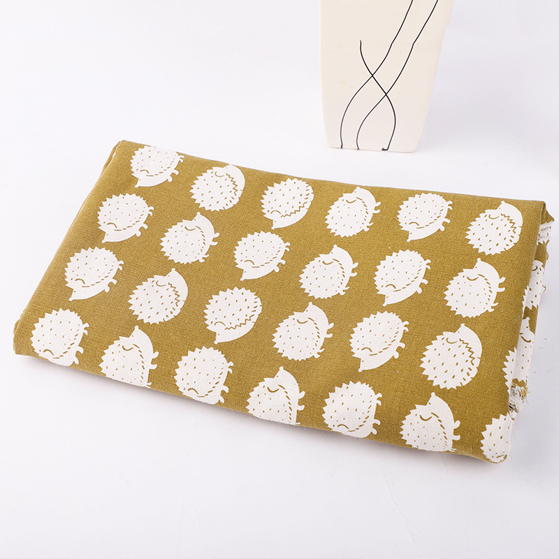 Picture of Factory Supply Linen Fabric Household Tablecloth Decorative Cloth Summer Colorful Linen Modern Simple Polyester Cloth