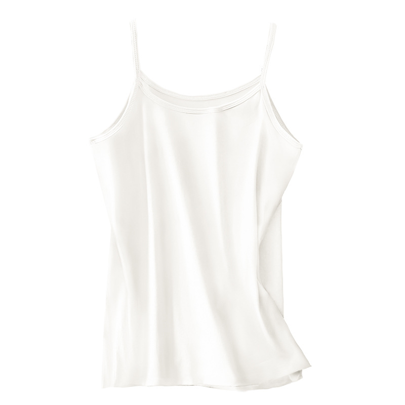 Picture of Modal Seamless Camisole Women's Summer Sleeveless All-match Large Size Slim-fit Student Inner Base Shirt Women's Top Thin