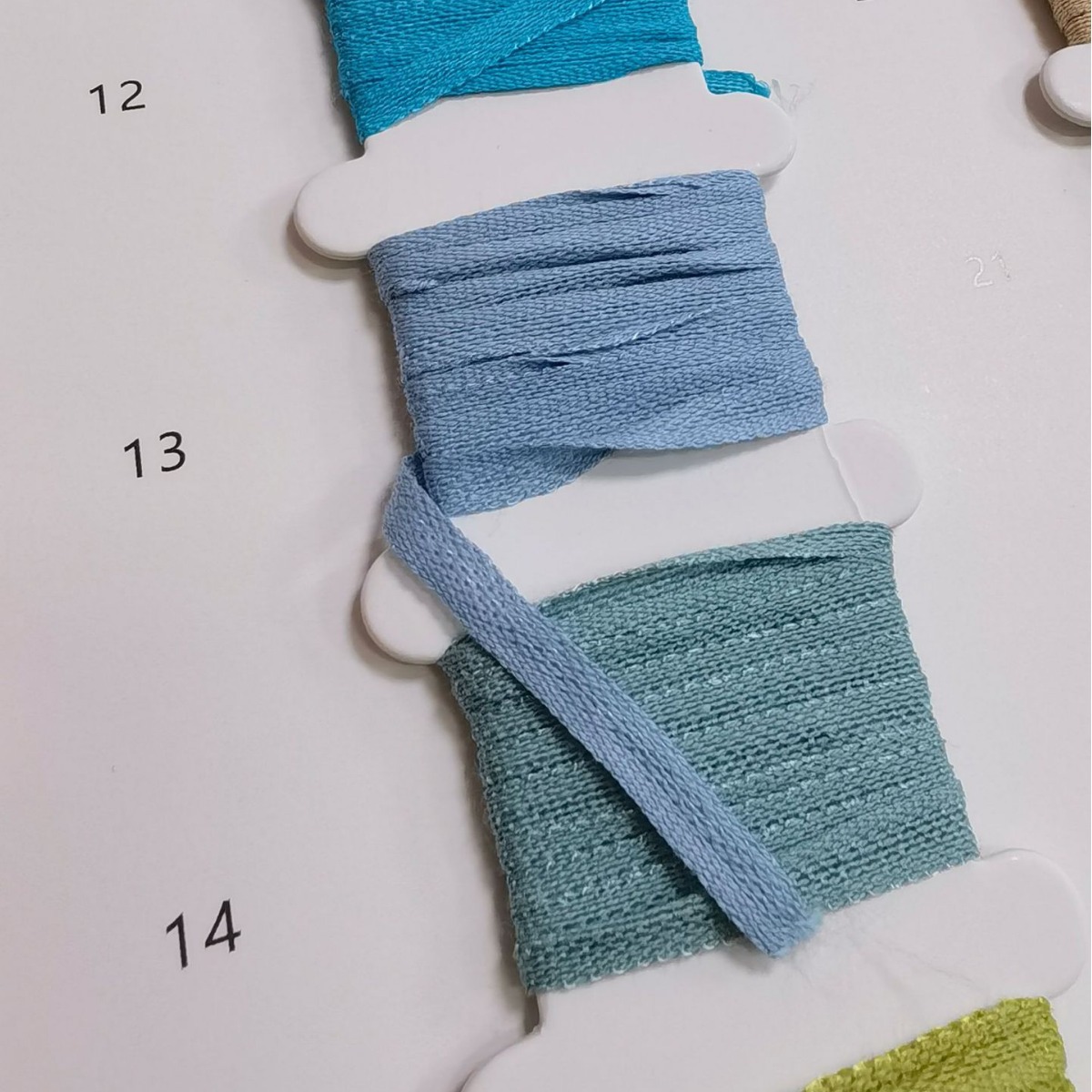 1.8 High-Speed Tape Yarn Flat Tape Yarn Width 5mm Cotton Polyester Tape Yarn Cotton Polyester High-Speed Tape 76 Cotton 24 Polyester