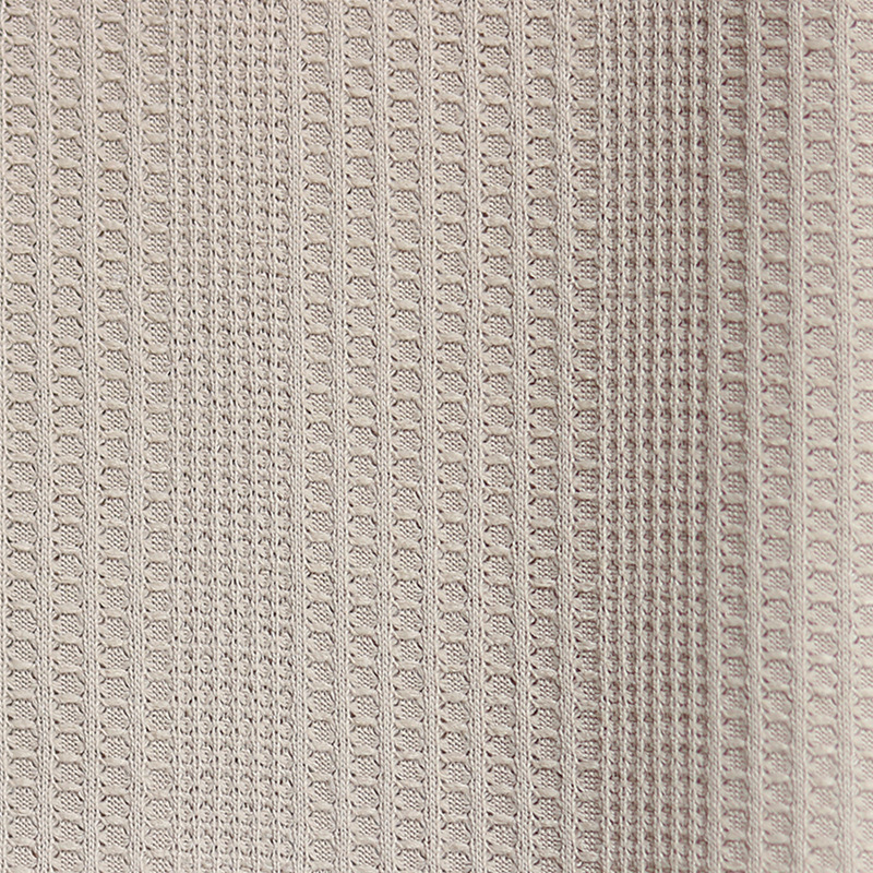 Textured Fabric Imitation Cotton Waffle T-Shirt Set