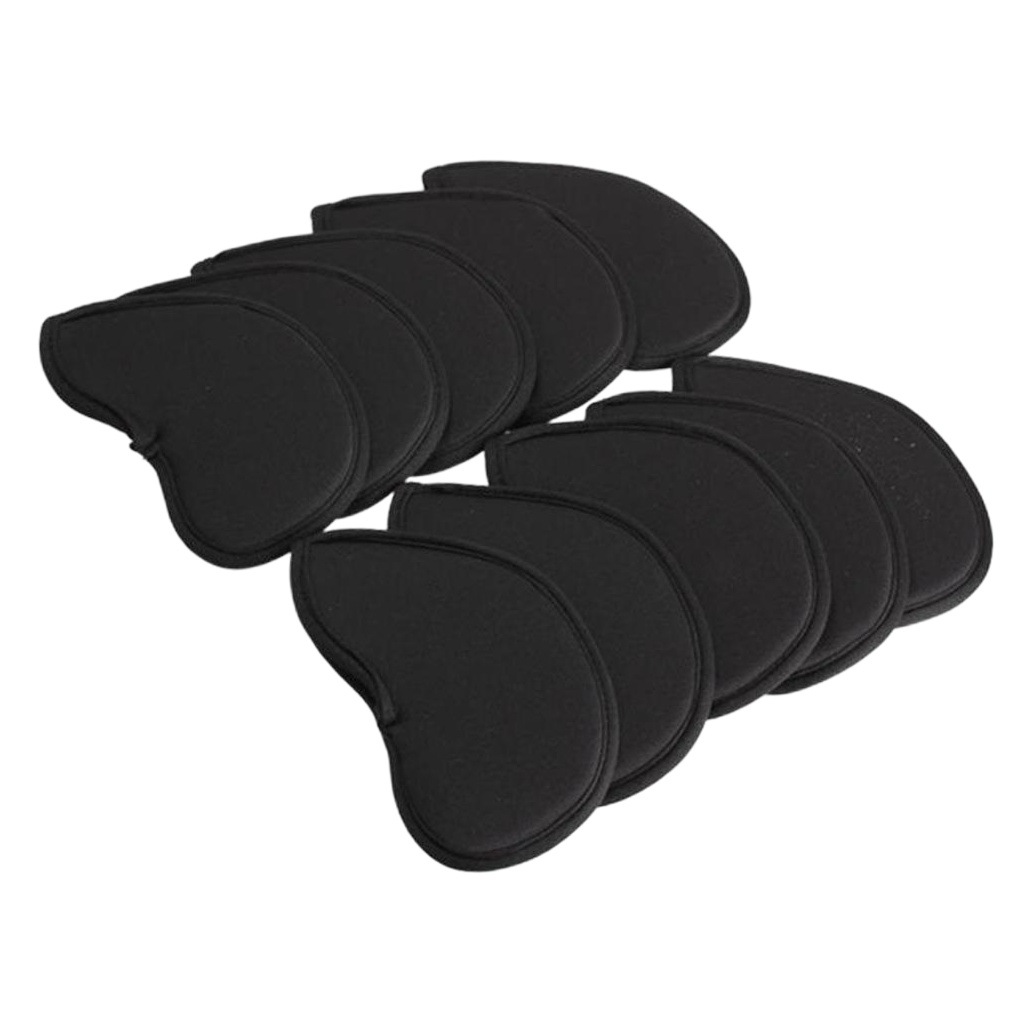 Golf club cover 10 club protective cover thickened with digital simple pole cover iron protective cover