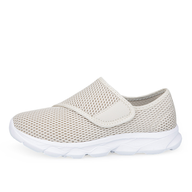Men's and Women's Lightweight, Breathable, Thin Mesh Shoes for the Elderly, Widened Mother's Shoes, Soft Soles, Comfortable Cushioning, Dad's Walking Shoes