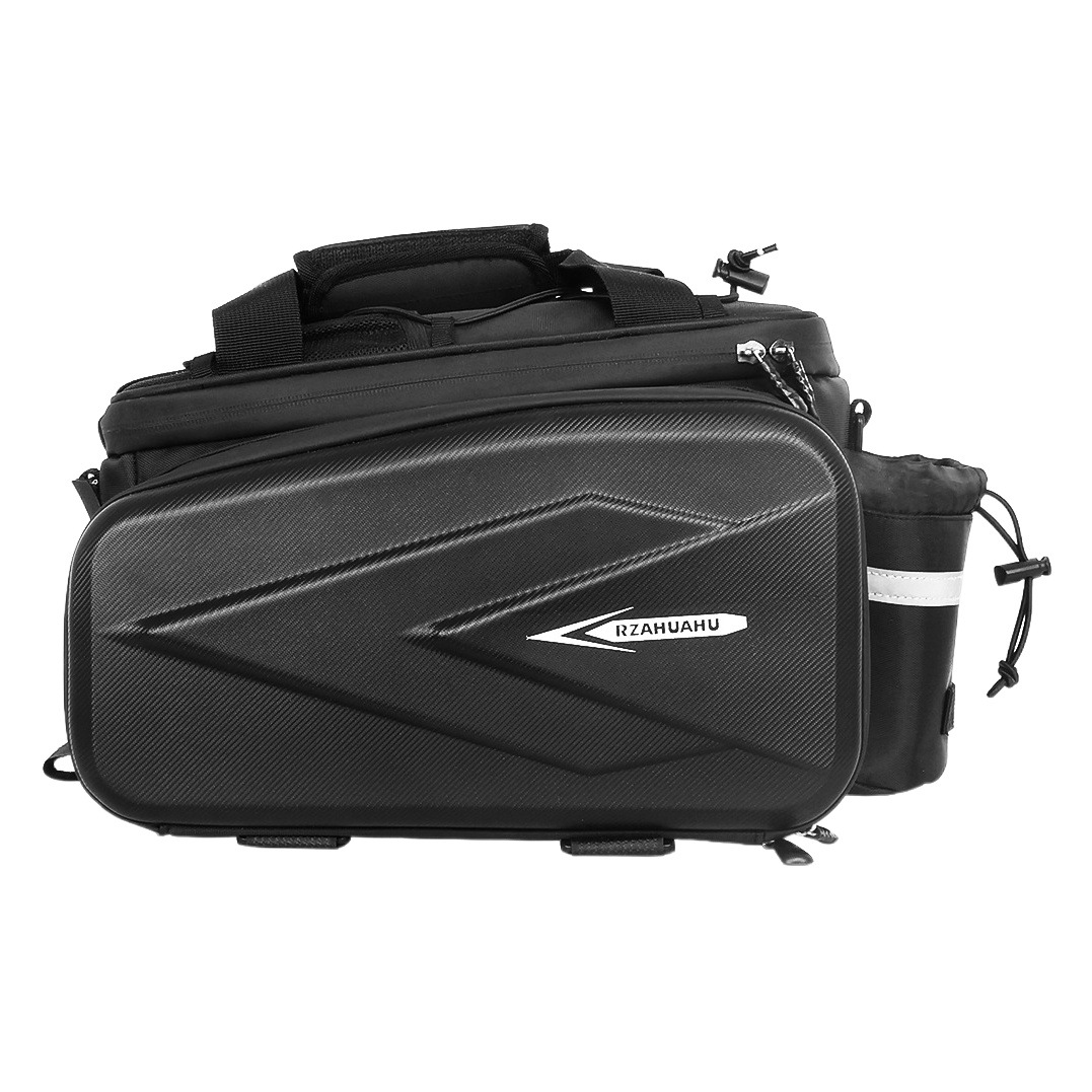 Bicycle carrying bag mountain bike large capacity cycling bag waterproof rear shelf bag rear seat tail bag frame camel bag equipment