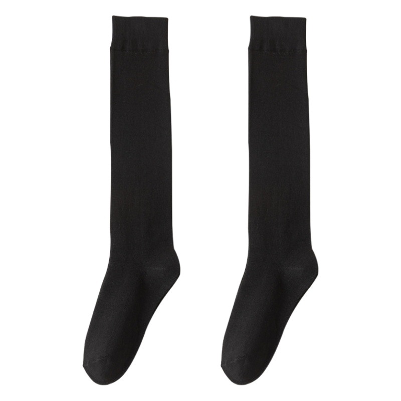 Slimming Calf Socks for Women, Autumn and Winter Sports Long Socks, College Style Jk Stacked Over-The-Knee Socks, Zhuji Socks Wholesale