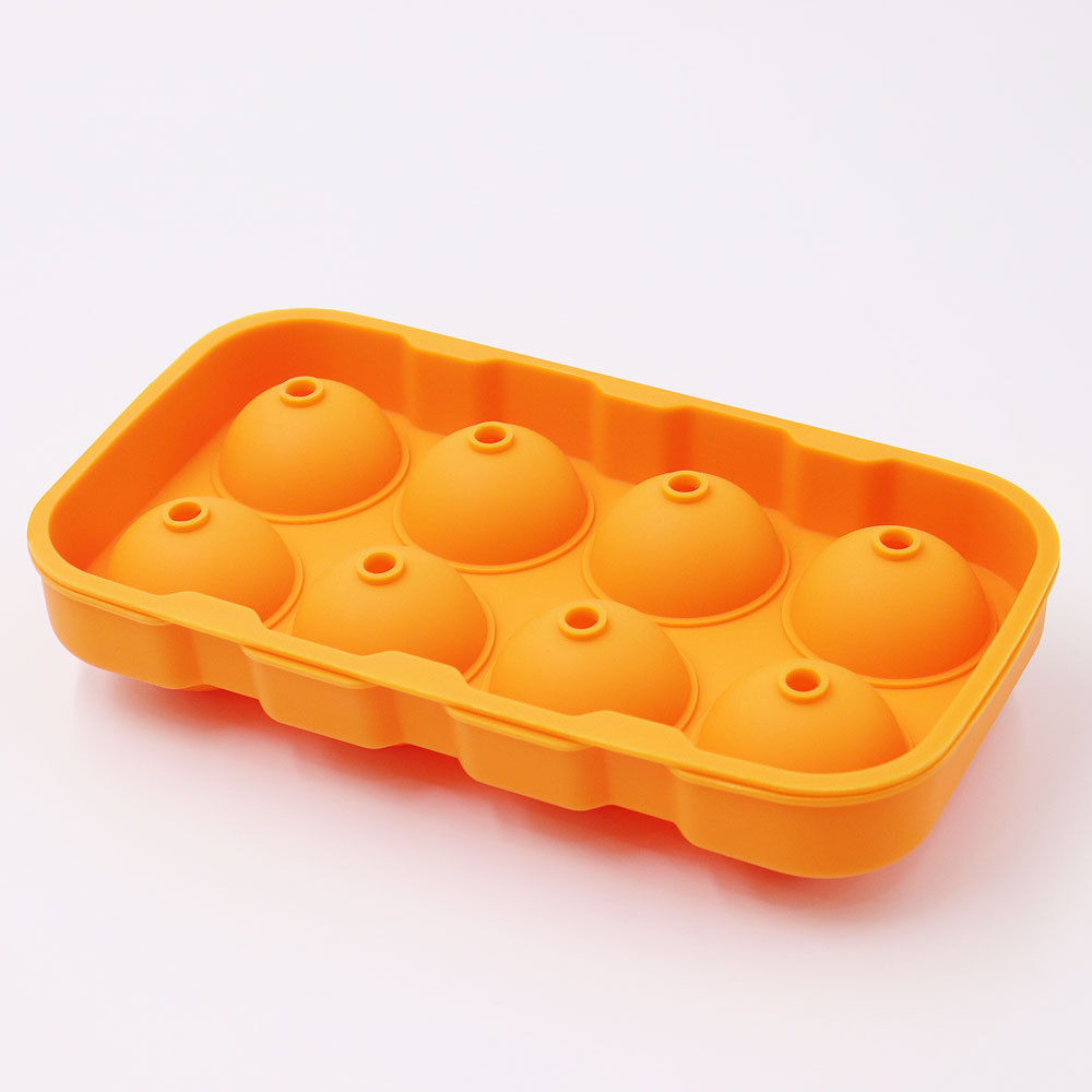 Picture of Amazon Direct Supply 8-hole Silicone Ice Ball Mold Cross-border Platinum Silicone Ice Block Mold Bar Round Ice Mold