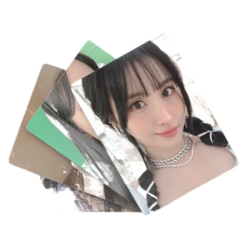 Misamo Small Card Box of 50 Pieces of 57X86Mm Hirai Taozaki Shizu Xia Laser Lomo Card Postcard