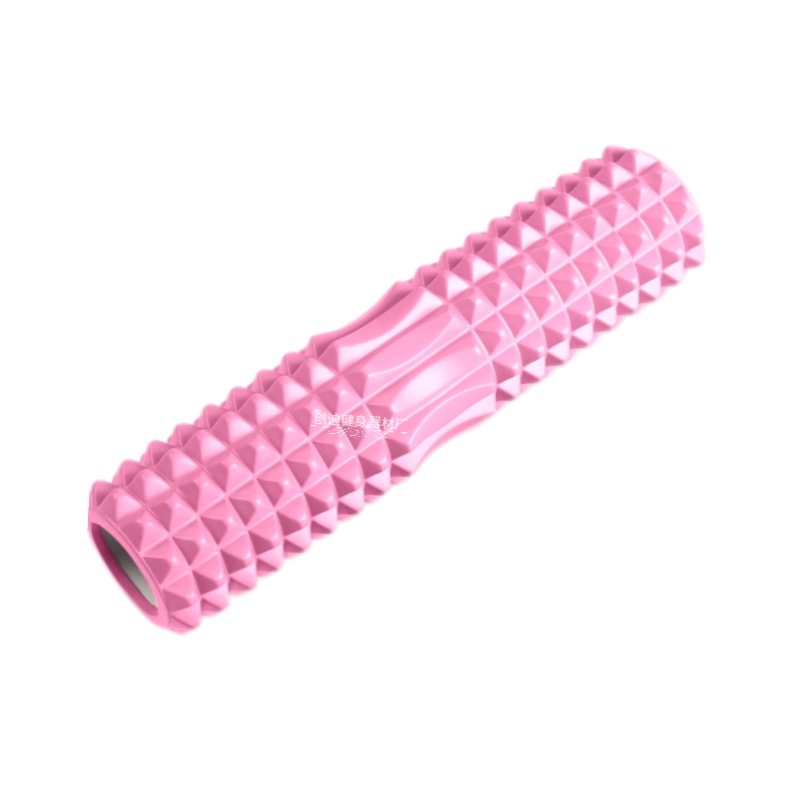 Picture of EVA hollow yoga column 45cm extended foam shaft muscle relaxation massage stick roller Mace factory wholesale
