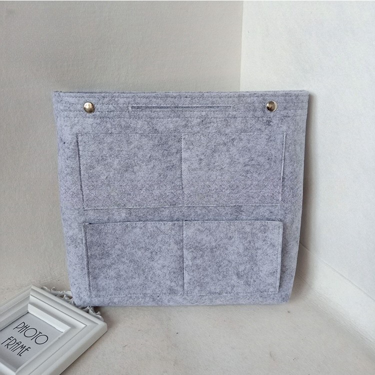 Picture of Cross-border large-capacity felt bag mother and baby creative camping travel storage multi-functional cosmetic bag portable handbag