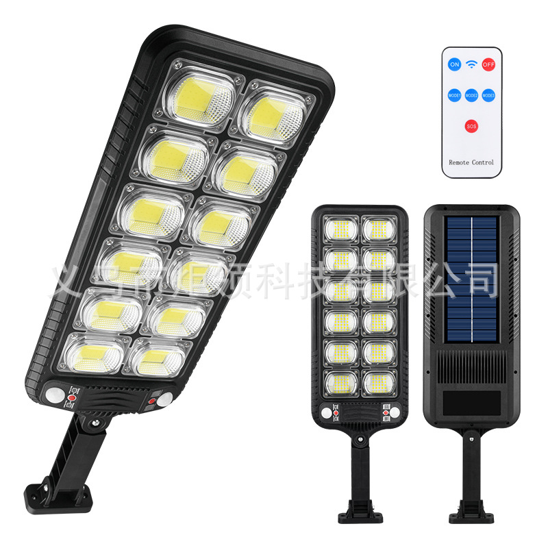 Cross-border New Solar Light Human Dual Induction Street Light LED Outdoor Home Waterproof Garden Courtyard Wall Light