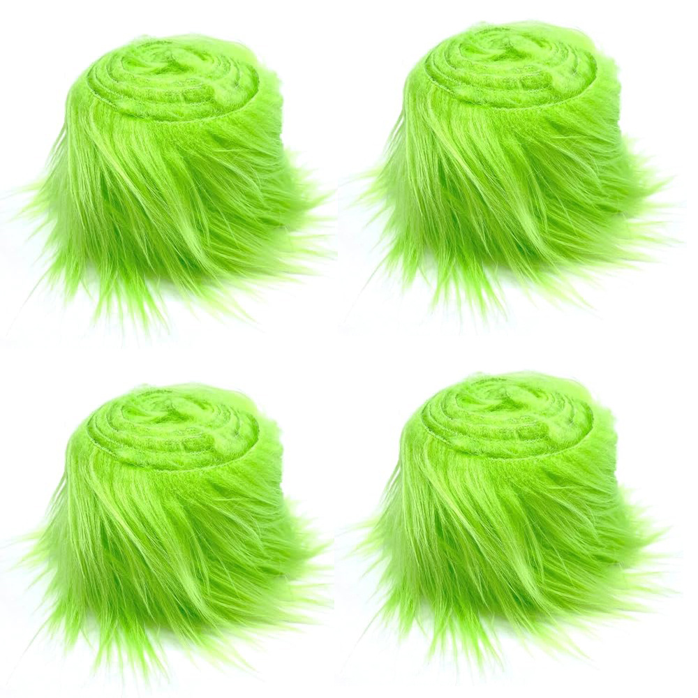 Picture of Spot Wholesale Christmas Tree Skirts Solid Color Plush Strips Home Decoration Washed Plush Strips Clothing Shoes and Hats Accessories Accessories