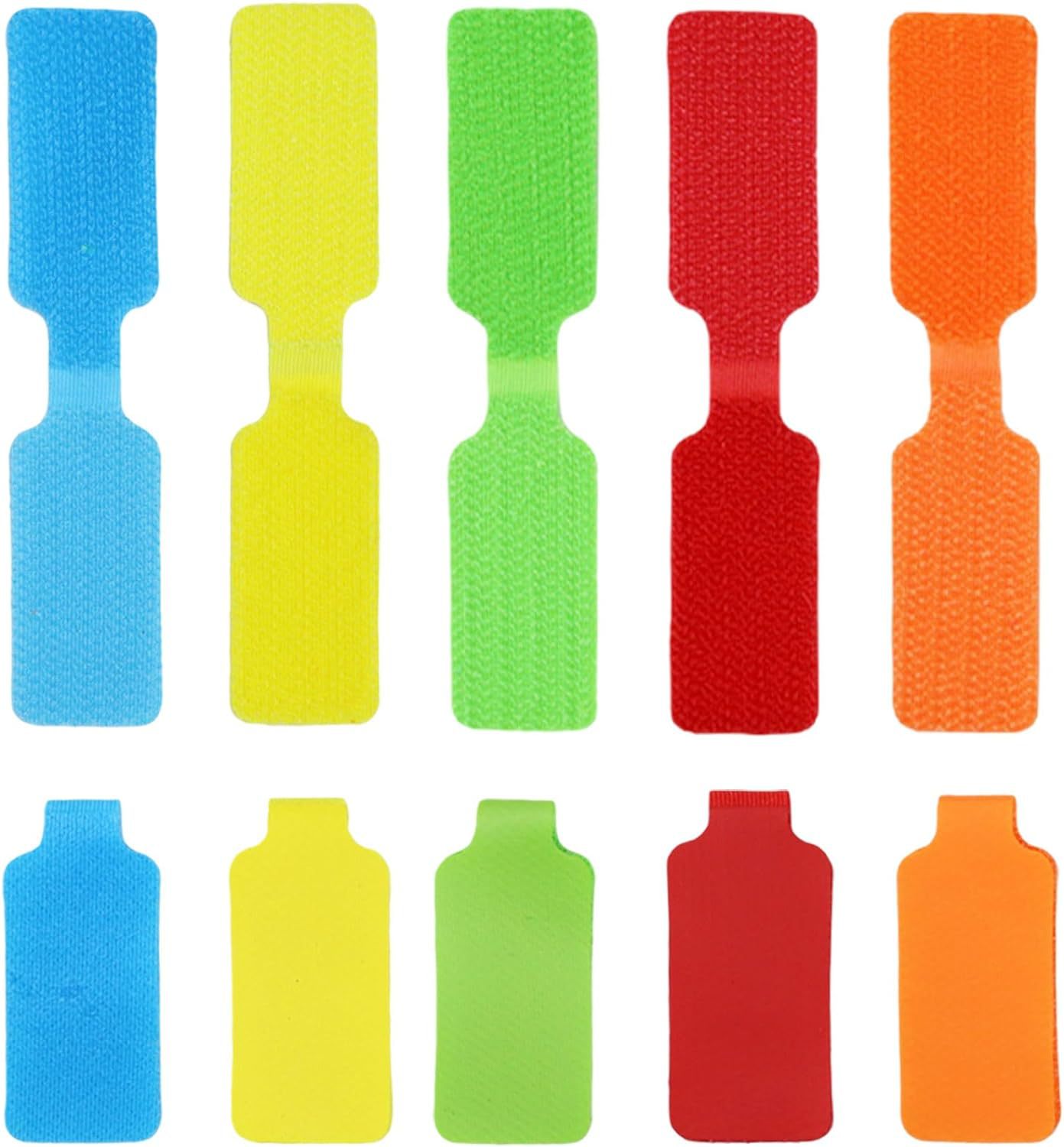 Picture of Cross-border hot sale storage cable label 50 pack can be written in wire label management and sorting cable tie