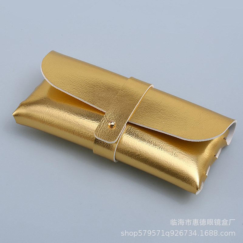 Picture of Factory Batch Glasses Case in stock New Single Nail Leather Sunglasses Bag Hand-woven Sunglasses Box Printable LOGO