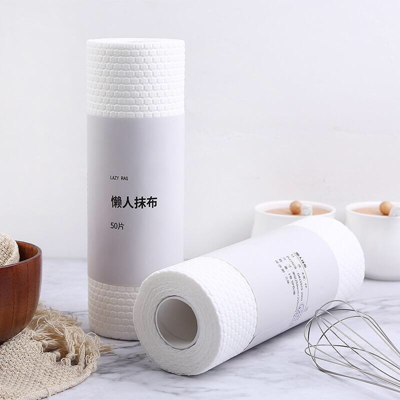 Picture of Washable Wet and Dry Dual-Use Lazy Rag Kitchen Disposable Dish Towel Non-Woven Disposable Lazy Rag
