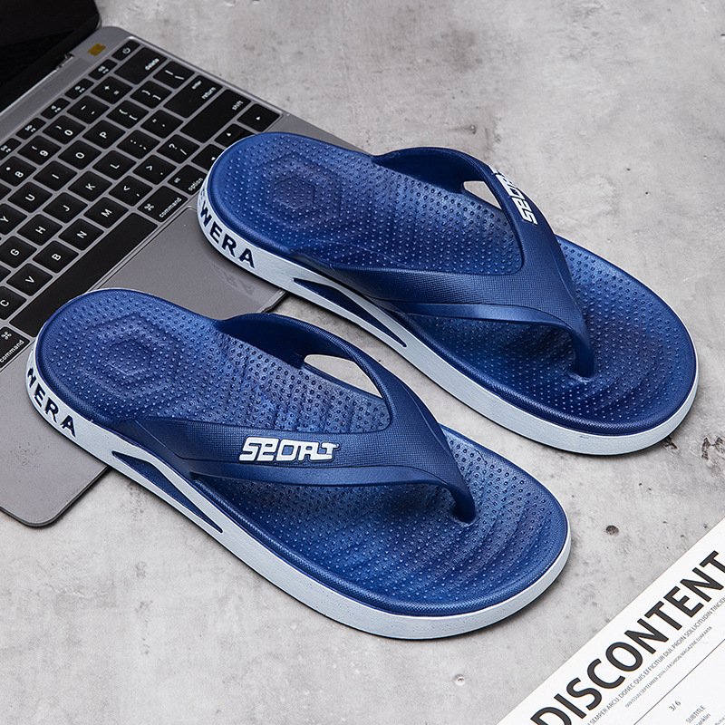 Picture of New minimalist flip-flops men's outer wear non-slip outdoor leisure flip-flops men's beach fashion sandals wholesale