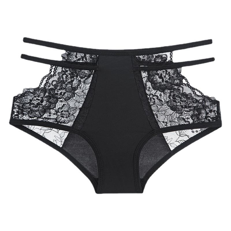 Waist Ji * lace strap high waist hip underwear sexy not hip briefs women's new 2022 explosion fashion
