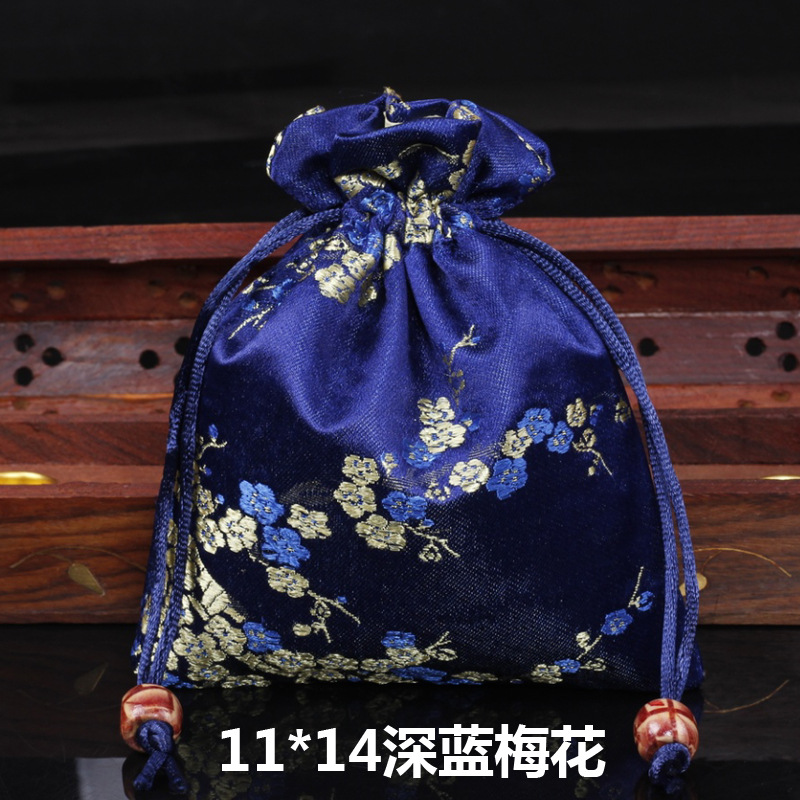 Picture of Osmanthus sachet sachet pendant antique Chinese brocade high-grade sachet empty bag bag bag wholesale 11*14