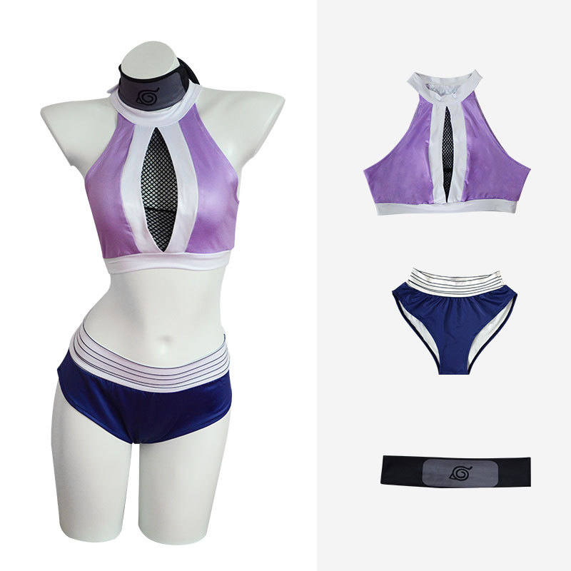 Picture of Naruto cos Rito Ichida Swimsuit Swimwear cosplay Costume Beach Bikini Sexy Animation Suit