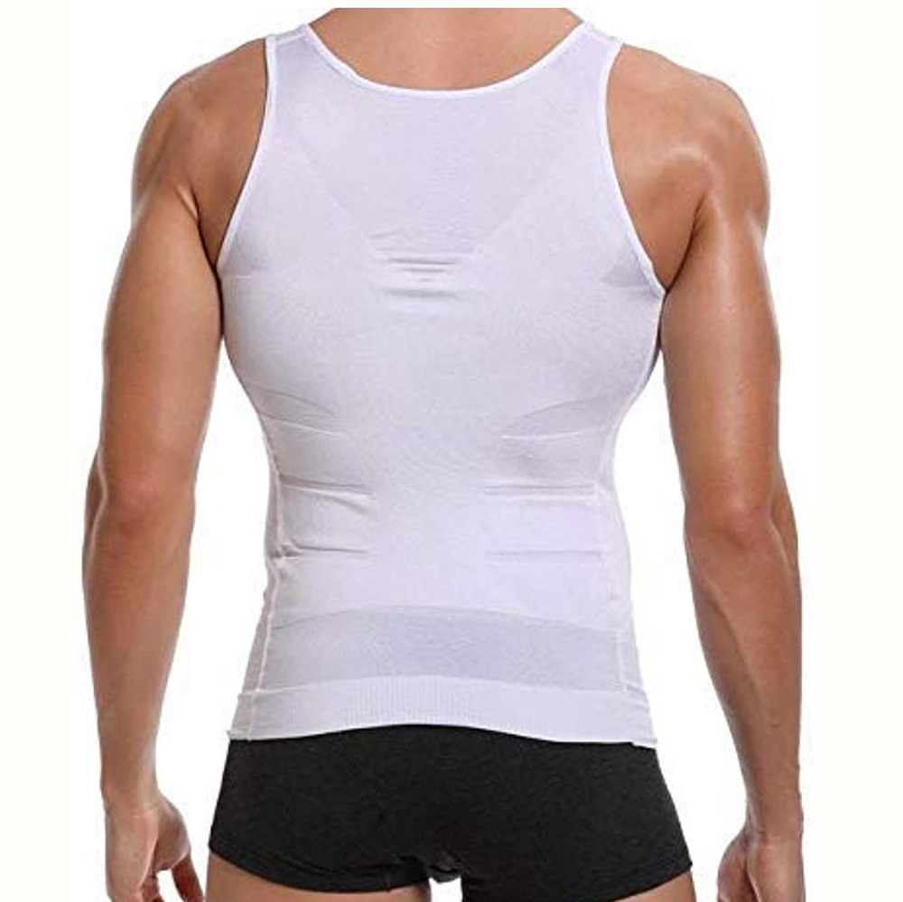 Picture of Men's Tummy Control Vest Slim N Lift Men's Body Shaping Vest Tight Vest Slim Chest Corset Waist Cross-Border