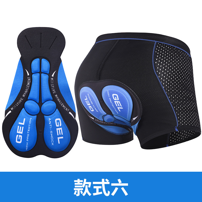 Picture of New cycling underwear men's thickened silicone mountain cycling pants quick-drying road bike shorts Four Seasons cycling equipment